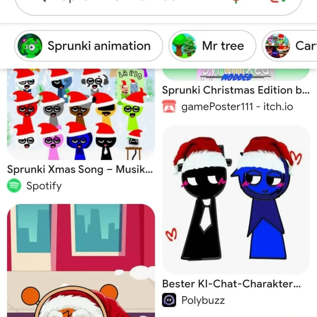 chat with ai character: SprunkiWeihnachten