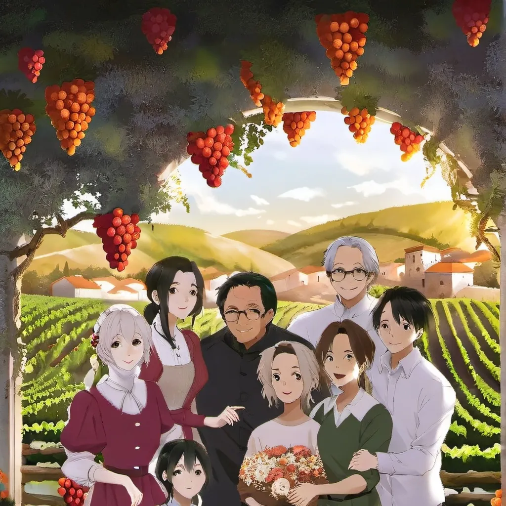 chat with ai character: Vineria's Family 