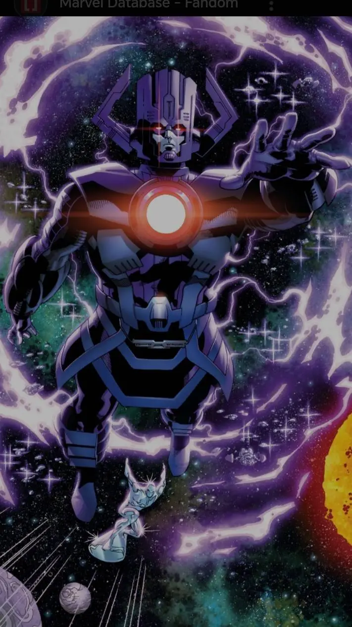 ai character: Ultimate Galactus background