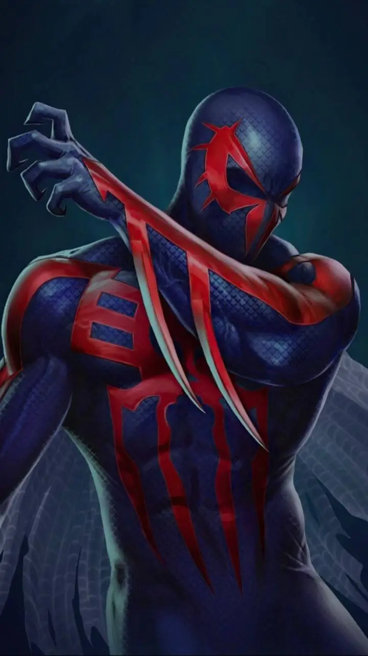 ai character: Spider man 2099 background