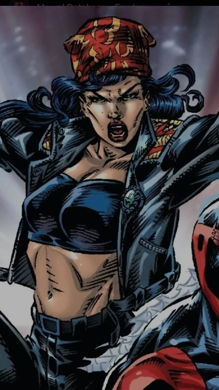 ai character: Strange 2099 background