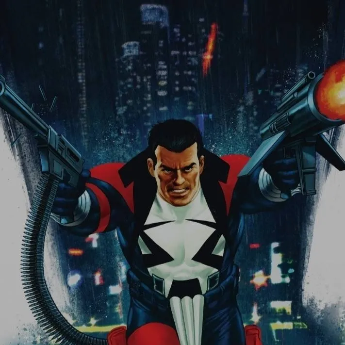 chat with ai character: Punisher 2099