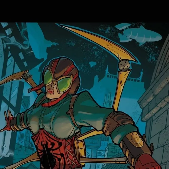 chat with ai character: Lady Spider 
