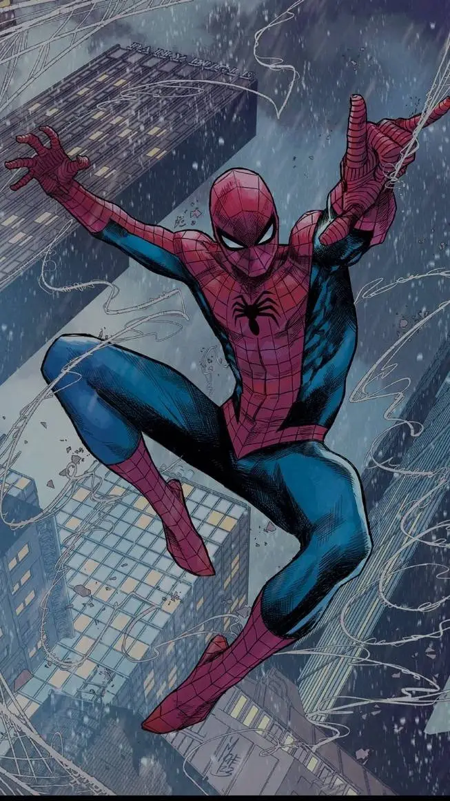 ai character: New Ult. Spiderman background