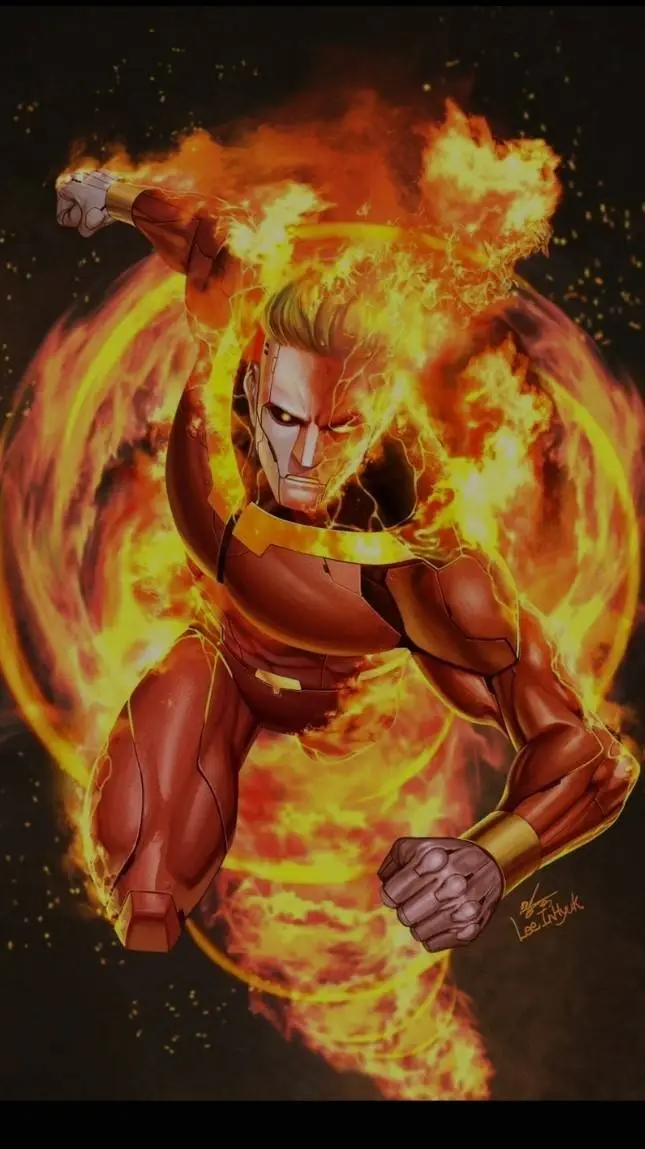 Talkie AI - Chat with Human Torch (6160)