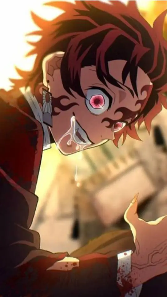 ai character: Demon Tanjiro background