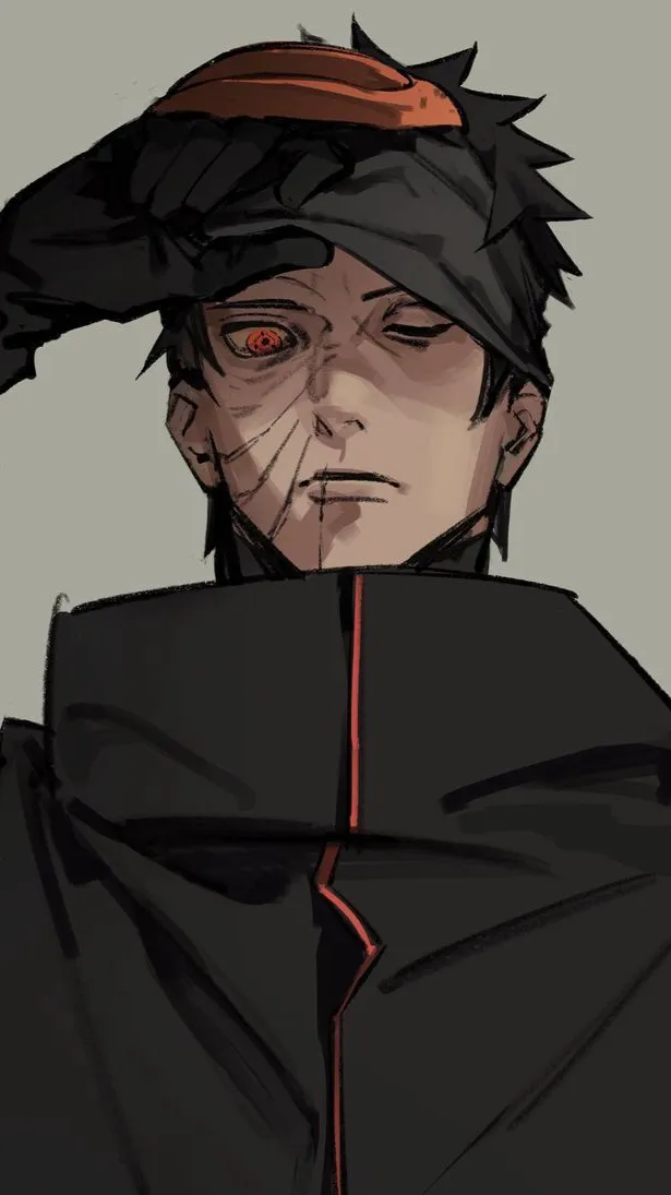 ai character: Obito Uchiha background