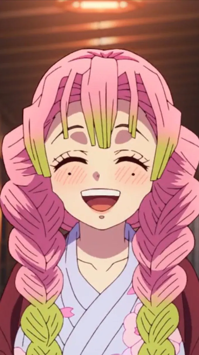 ai character: Mitsuri Kanroji background