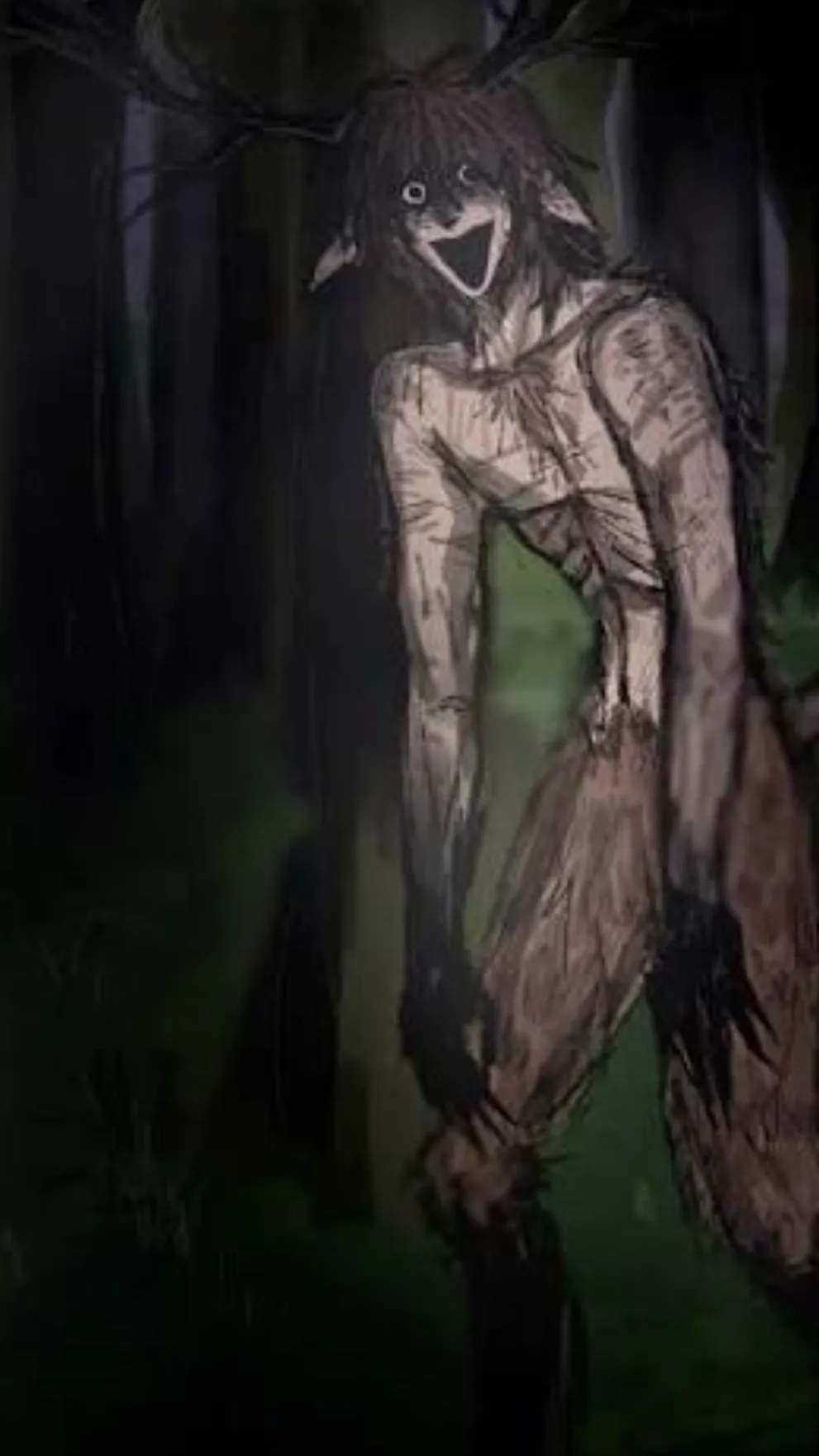 ai character: Deer background