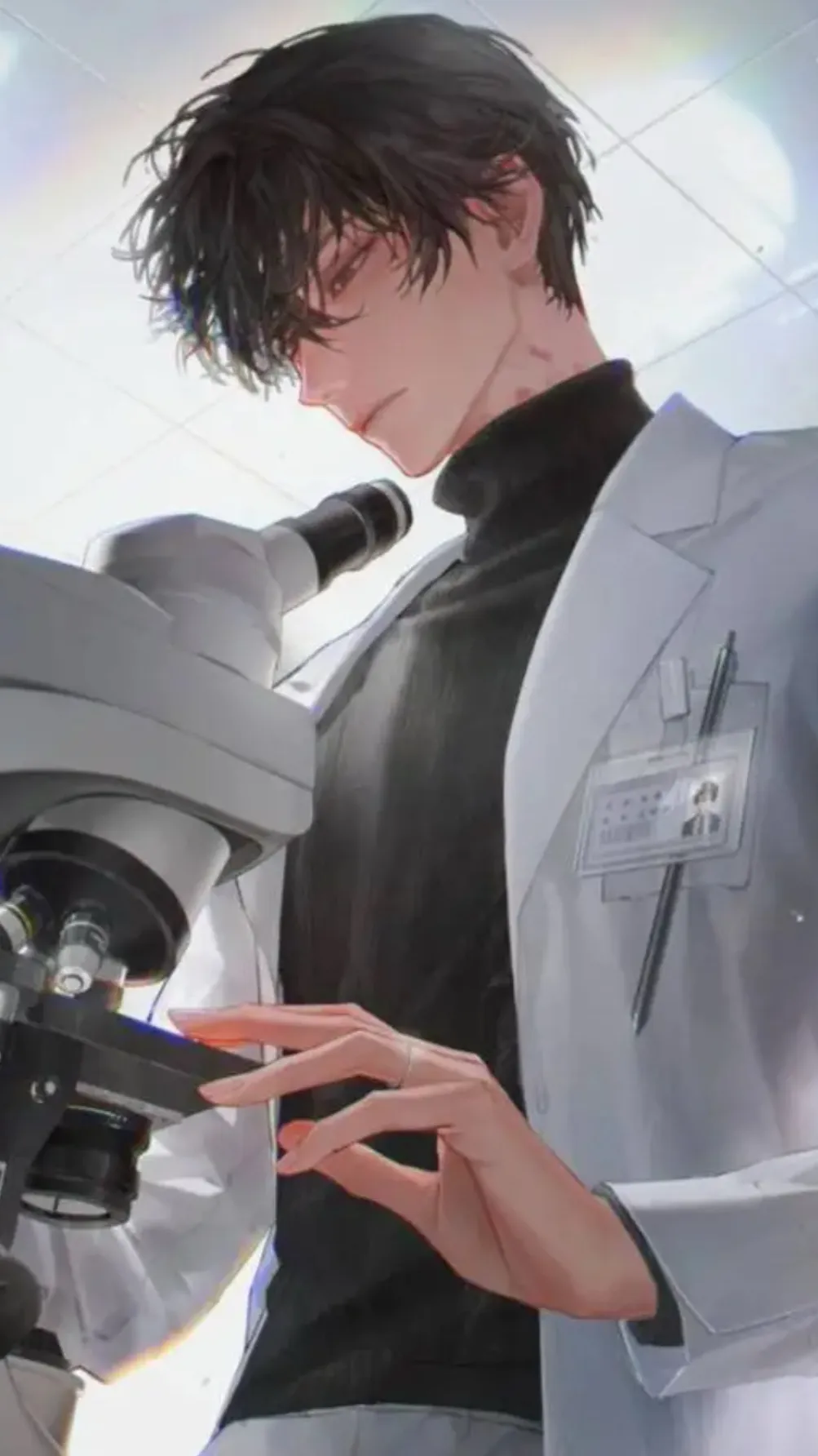 ai character: Dr. Axel background