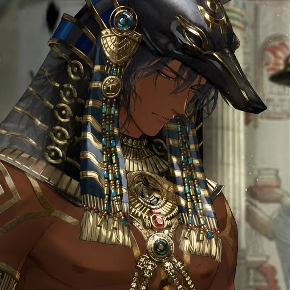 chat with ai character: Anubis 
