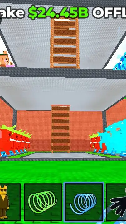 ai character: Stealfrombrainrots background