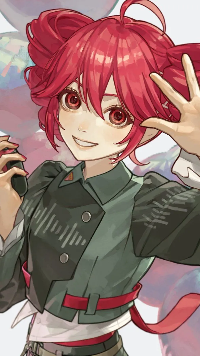 ai character: Kasane teto  background