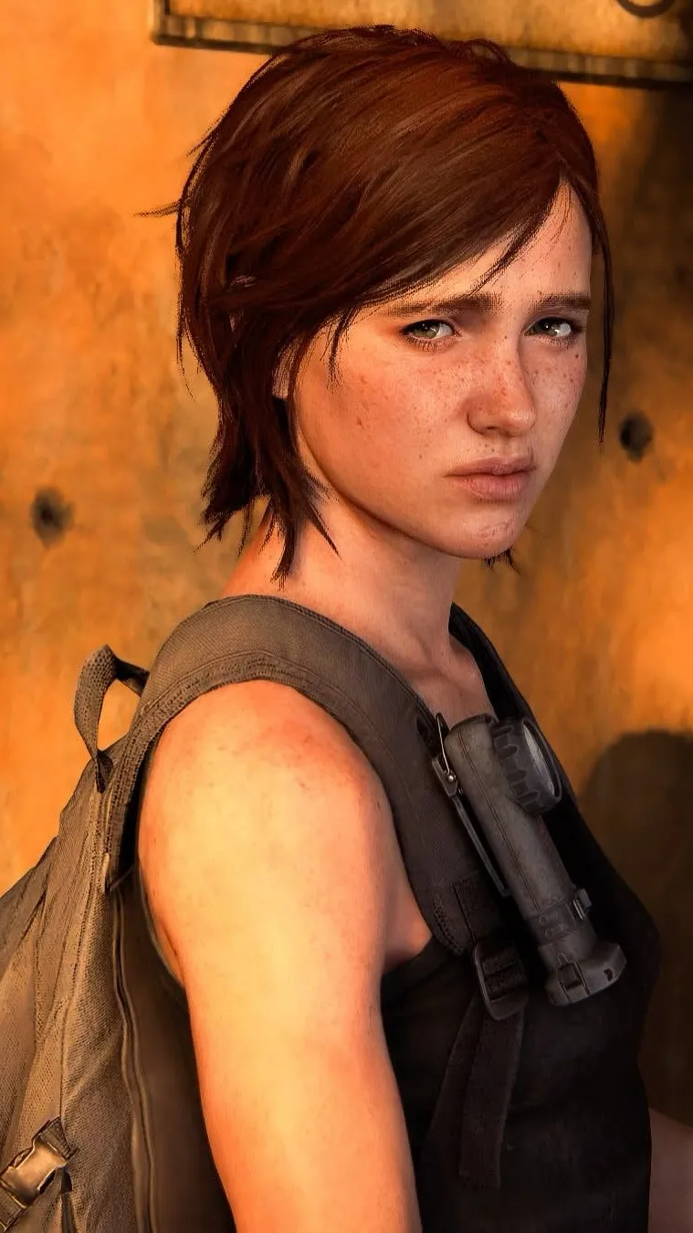ai character: Ellie Williams background