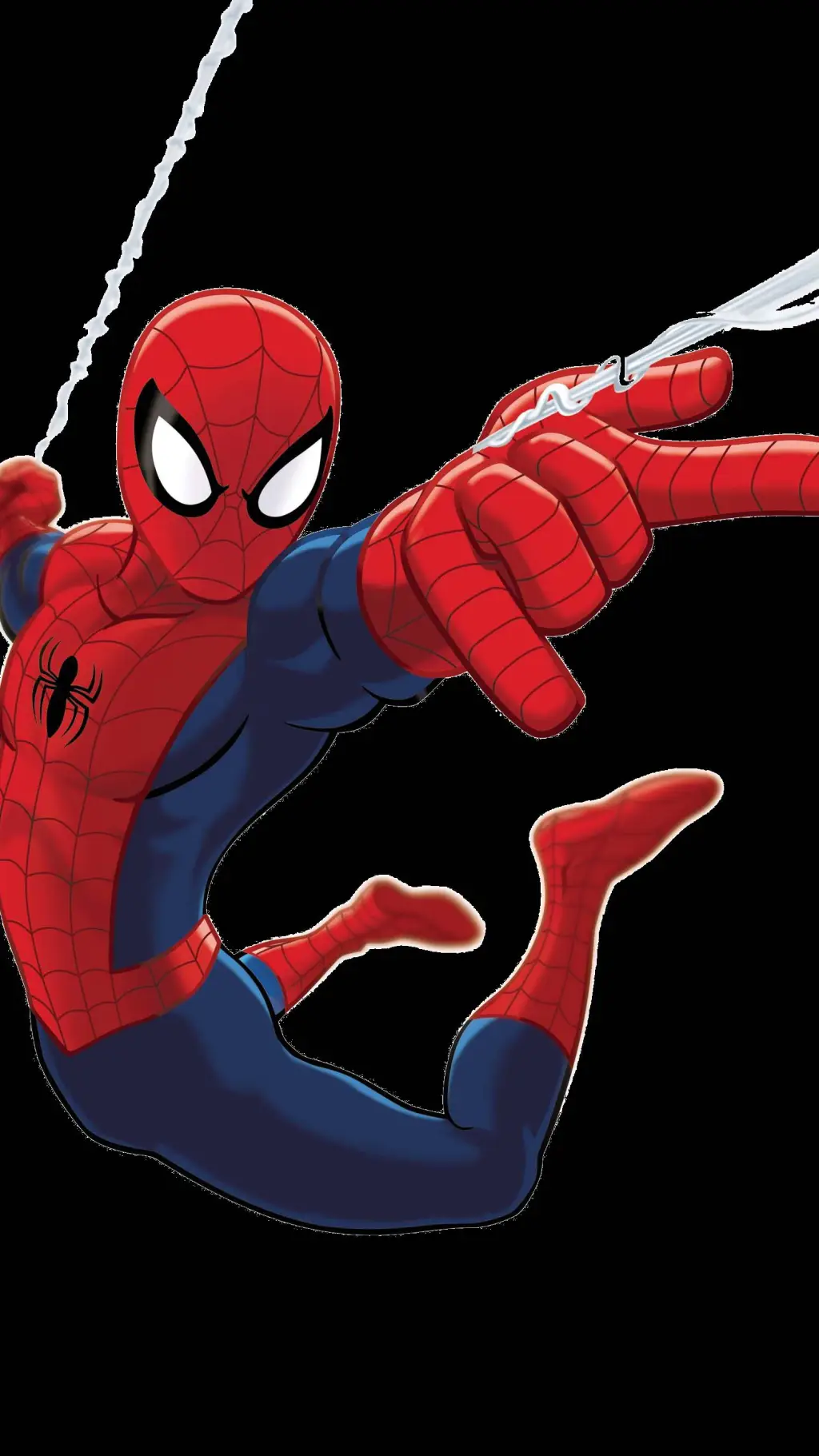 ai character: ultimate spiderman background