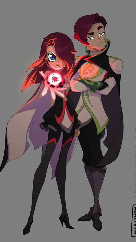 ai character: lolirock background