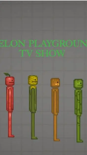 ai character: melon sandbox background