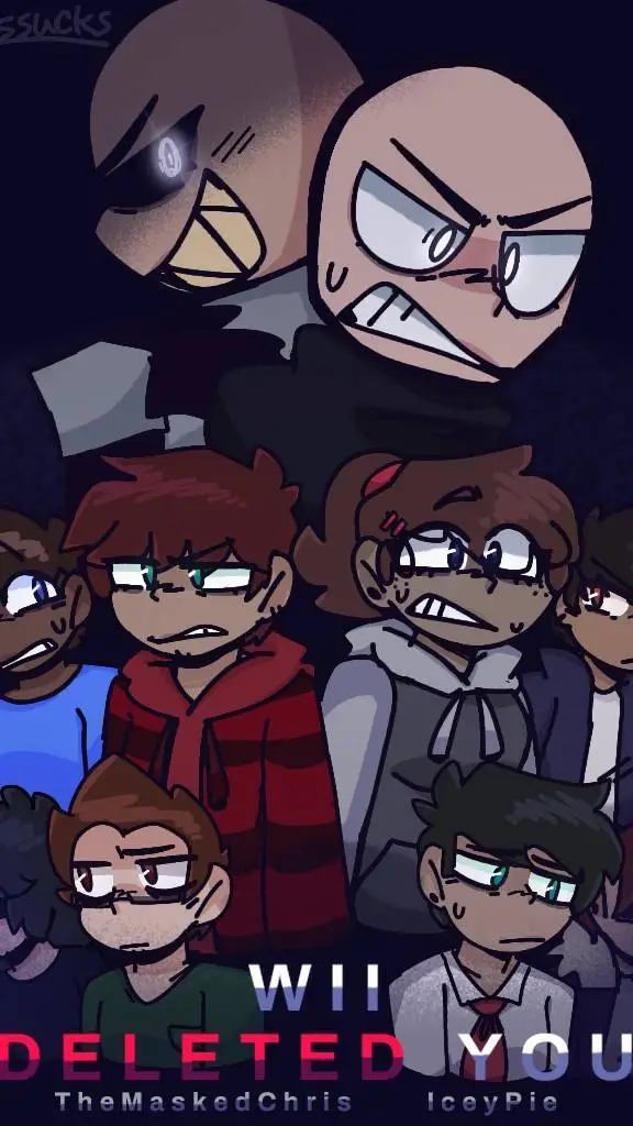 ai character: corrupted data (1) background