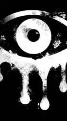 ai character: eyes (horror) background