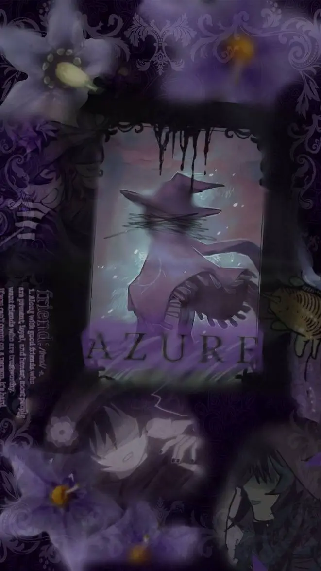 ai character: Azure background