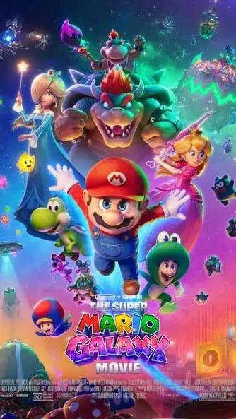ai character: Super Mario Galaxy background