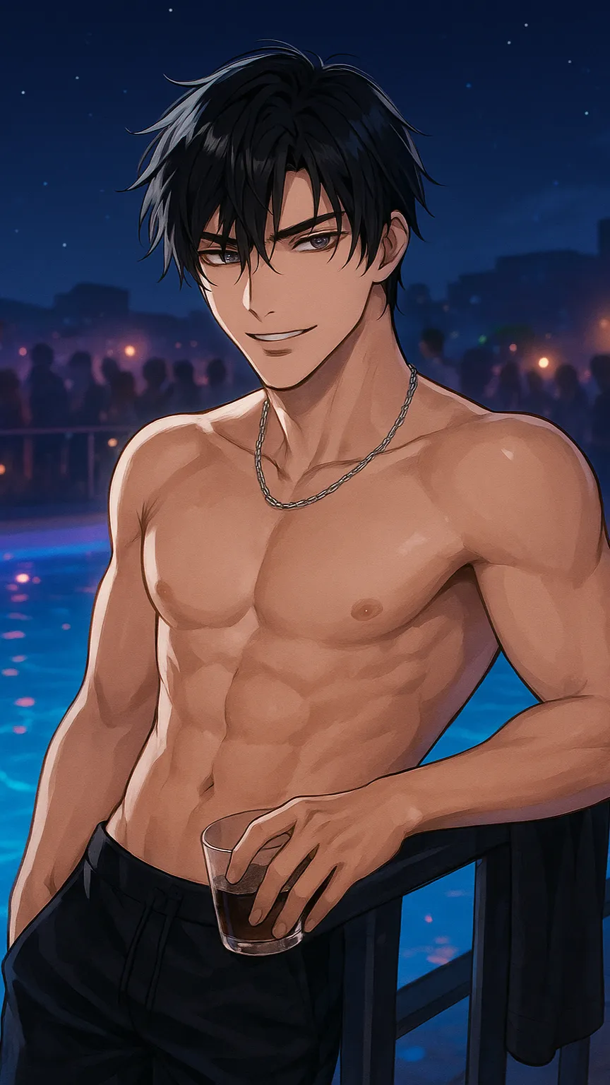 ai character: Aiden  background
