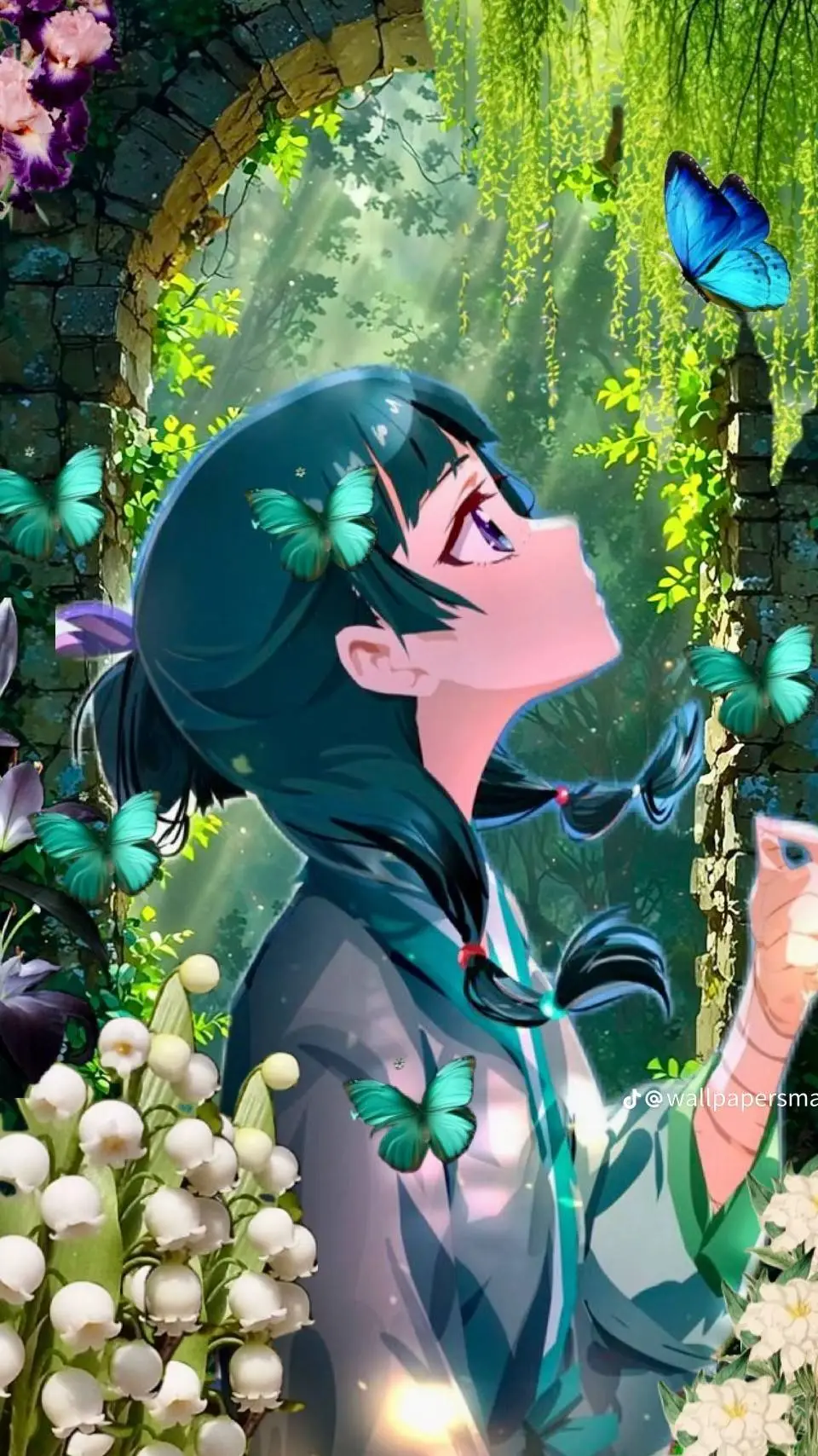 ai character: wife maomao background