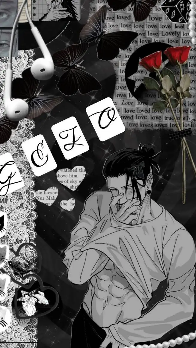 ai character: hus geto gojo background