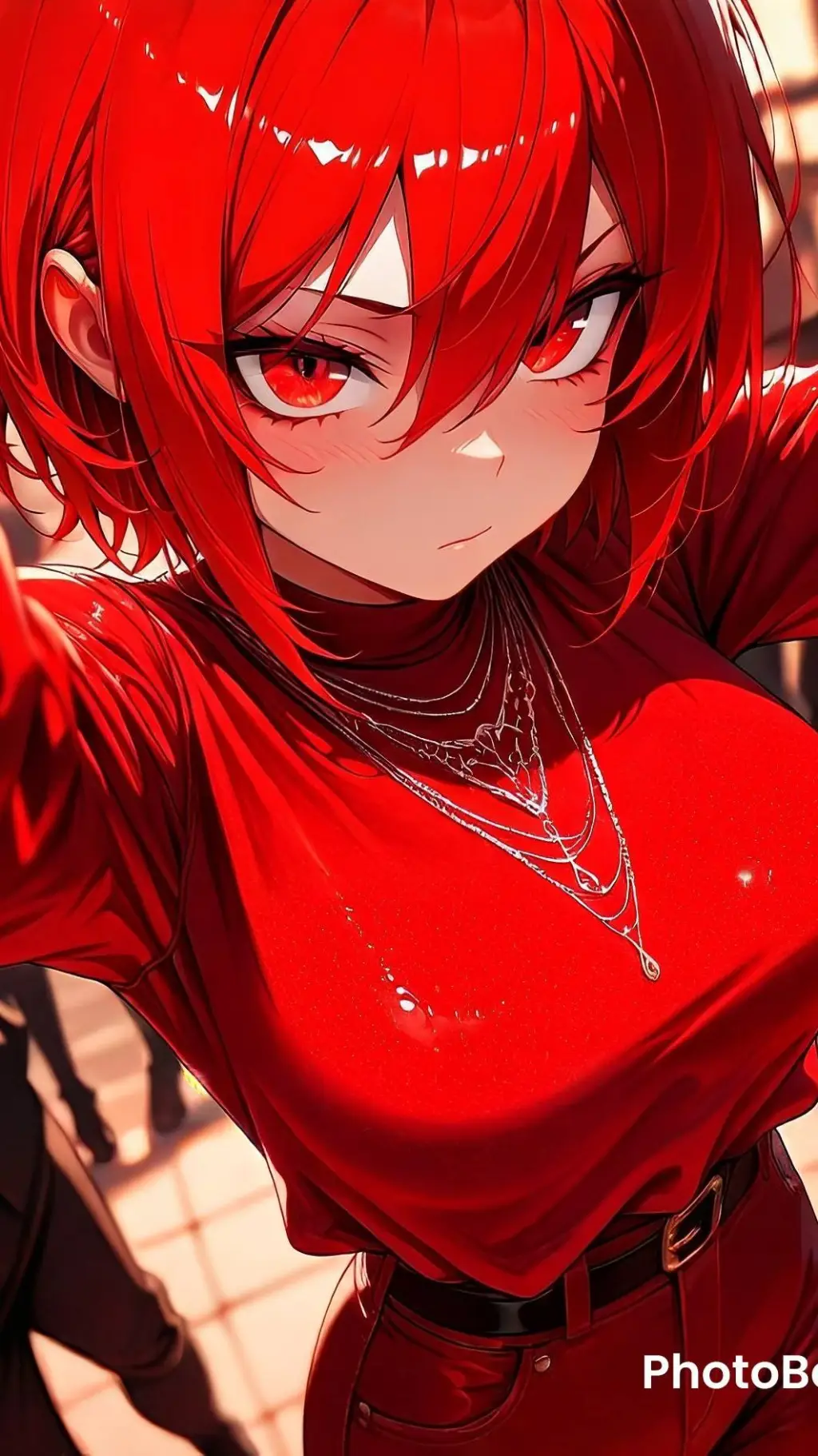 ai character: Flare  background