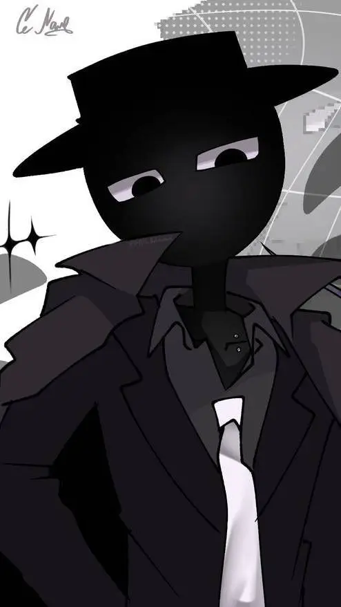 ai character: ~🖤 Black 🩸~ background