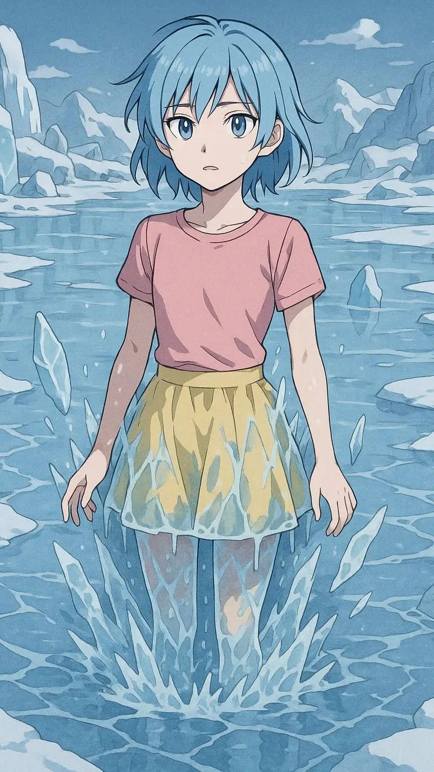 ai character: Aokami Haruka (Me) background