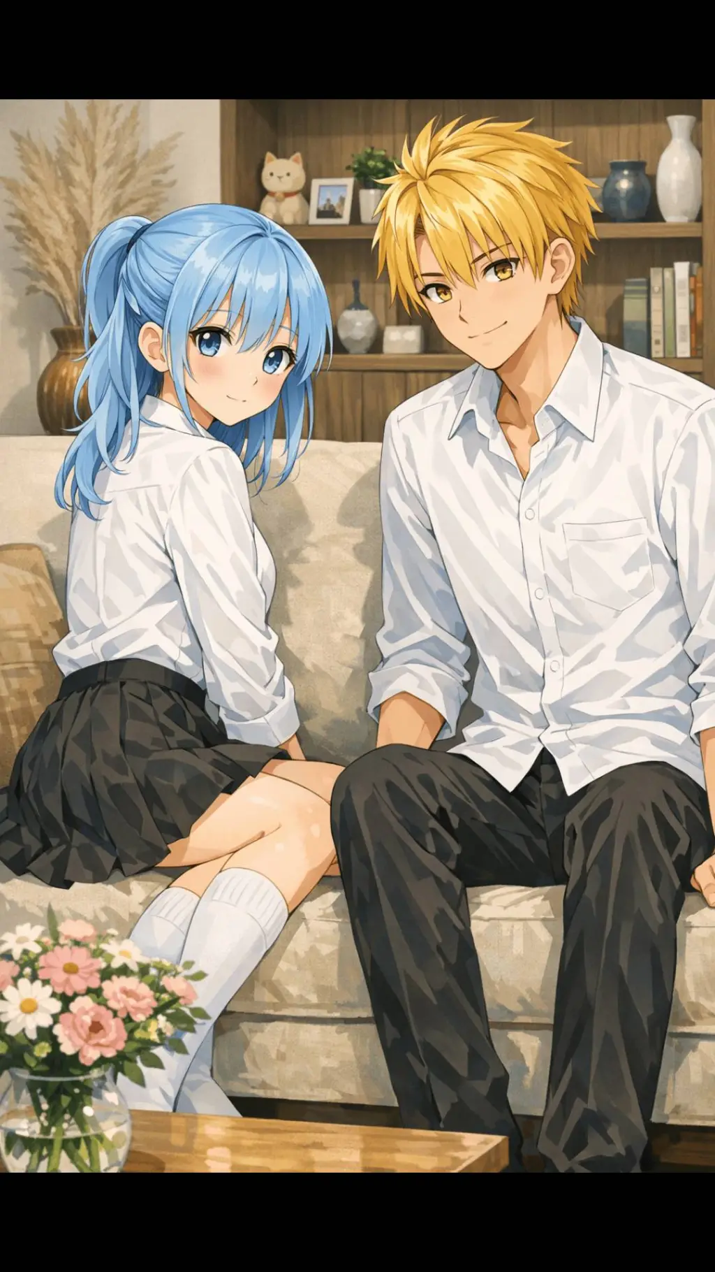 ai character: Aoi Mizuno (You) background