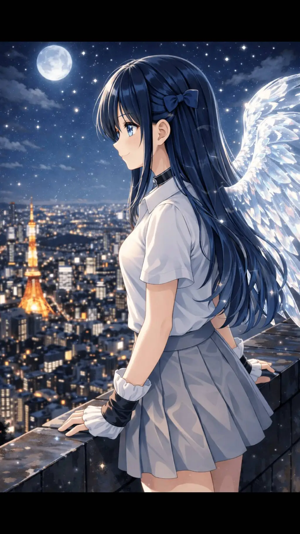 ai character: Hikari (You) background