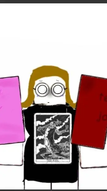 ai character: AHHH- background