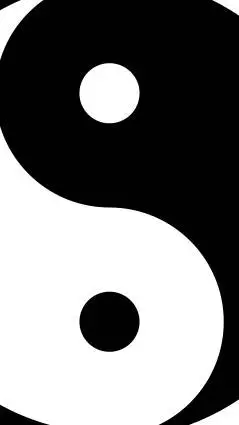 ai character: YIN YANG background
