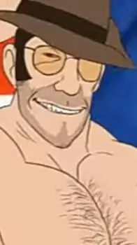 ai character: buff sniper(tf2) background