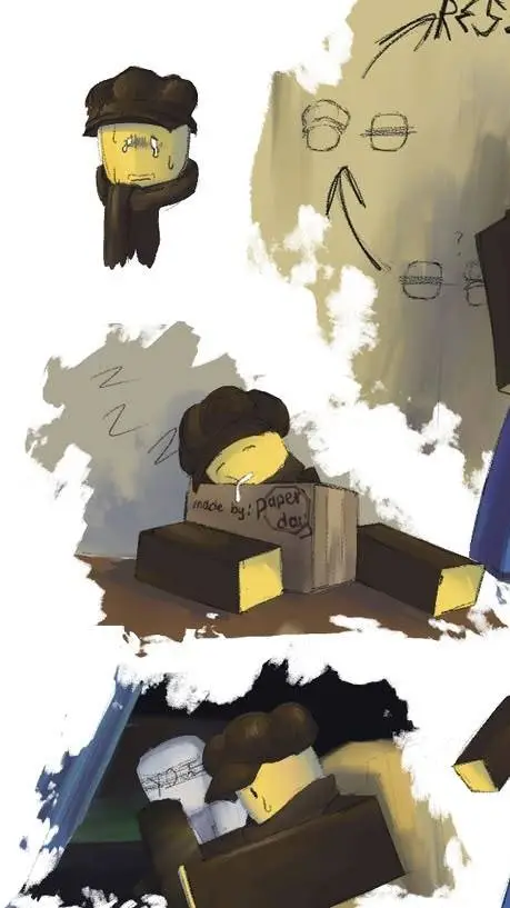 ai character: post man background