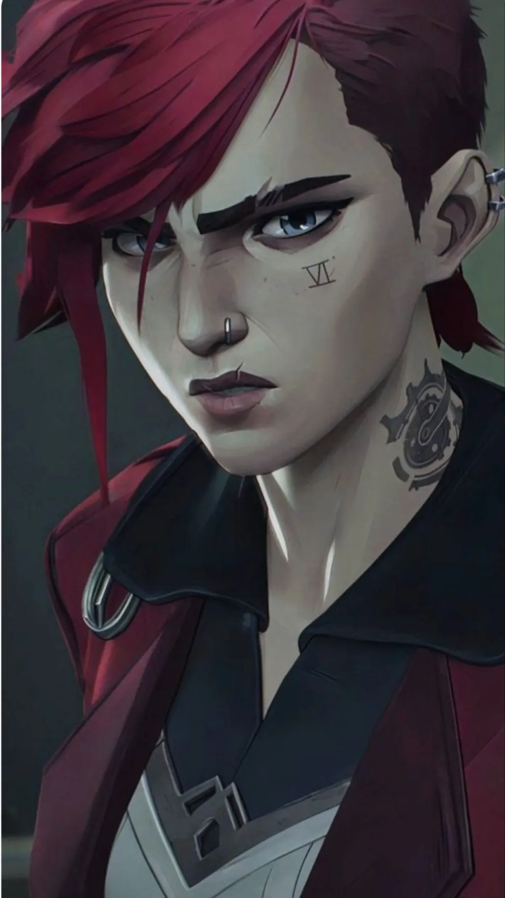 ai character: Vi  background