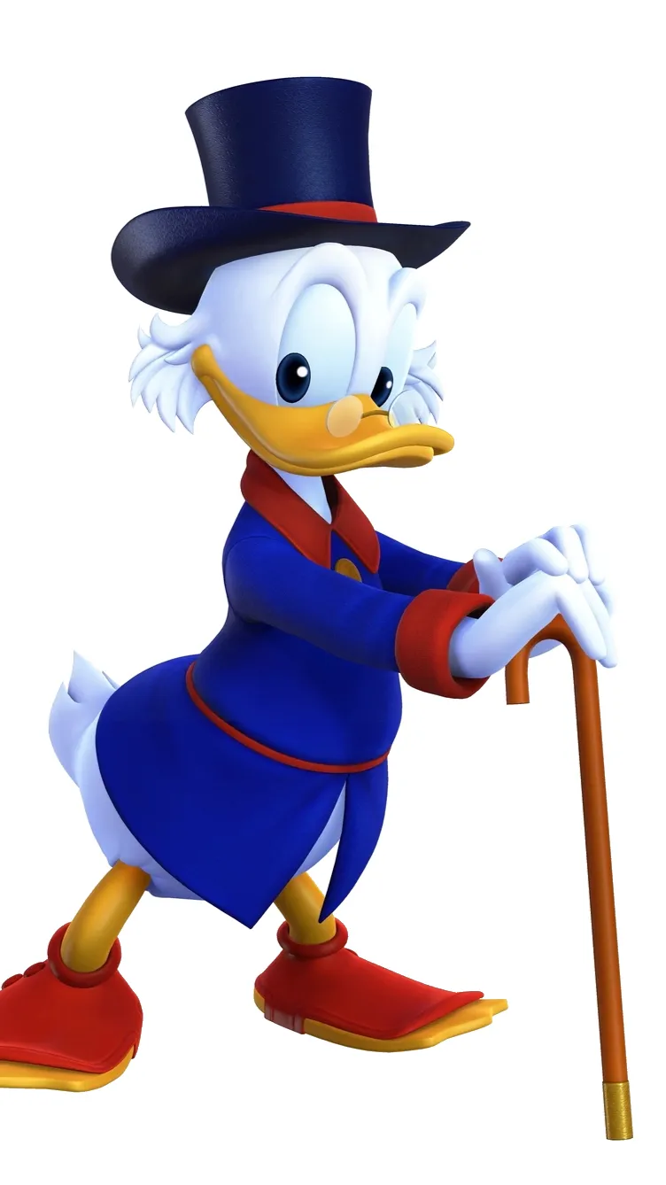 ai character: Scrooge background