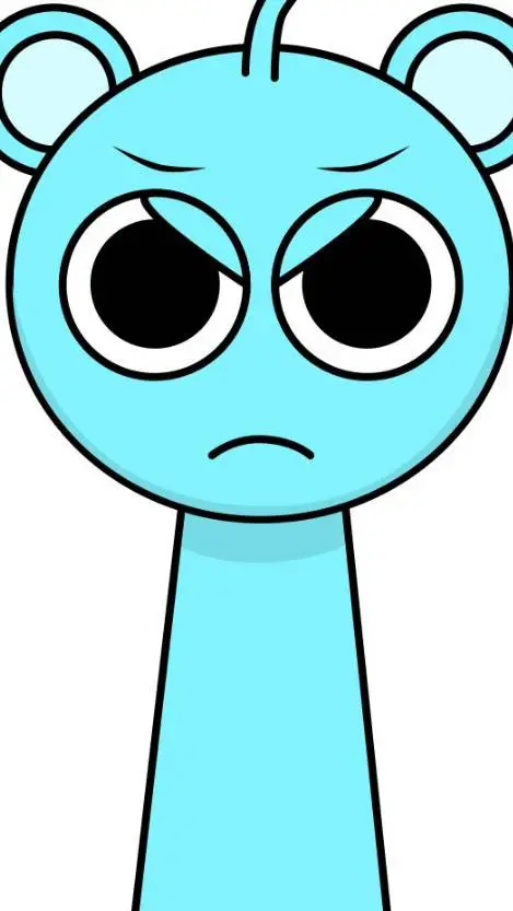 ai character: ANGRY SKY background