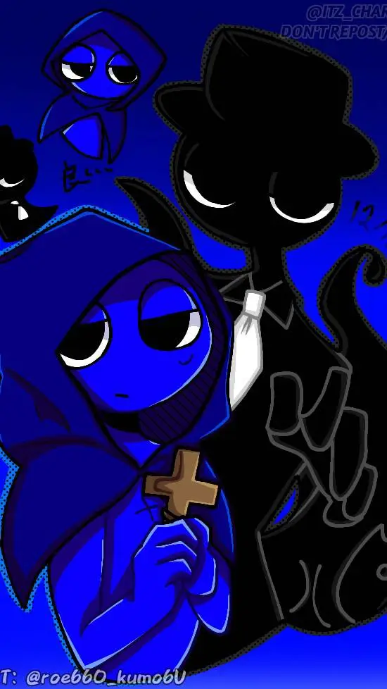 ai character: JEVIN AND BLACK background