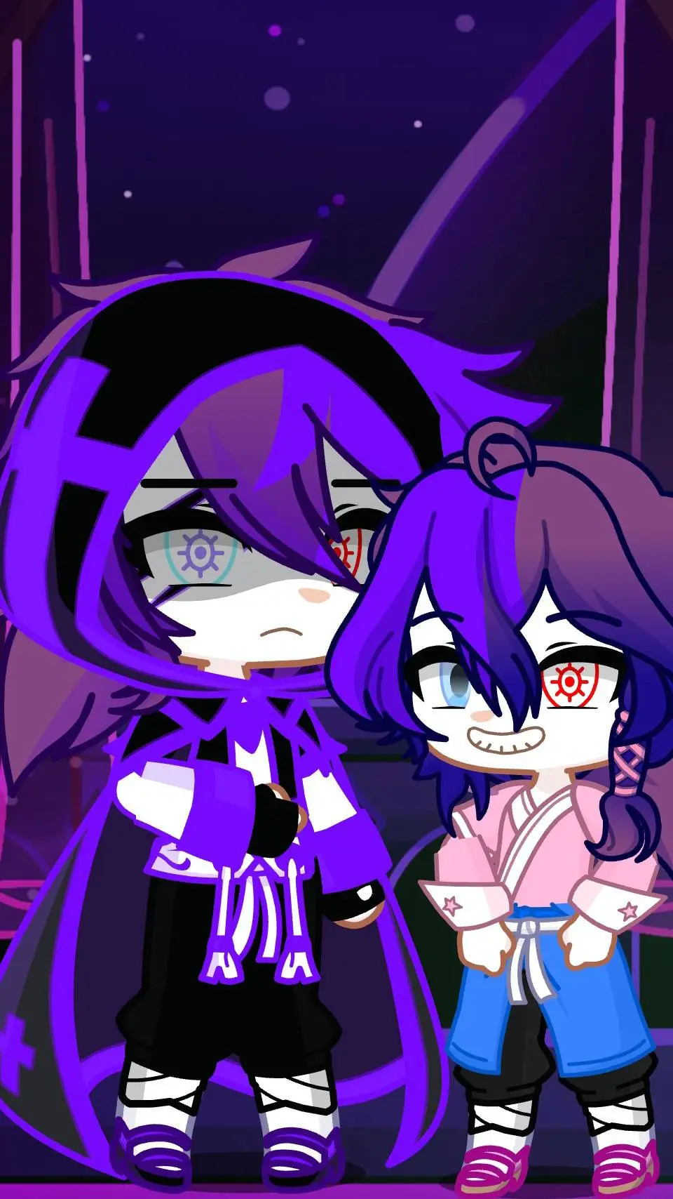 ai character: Genderbeend Kny background