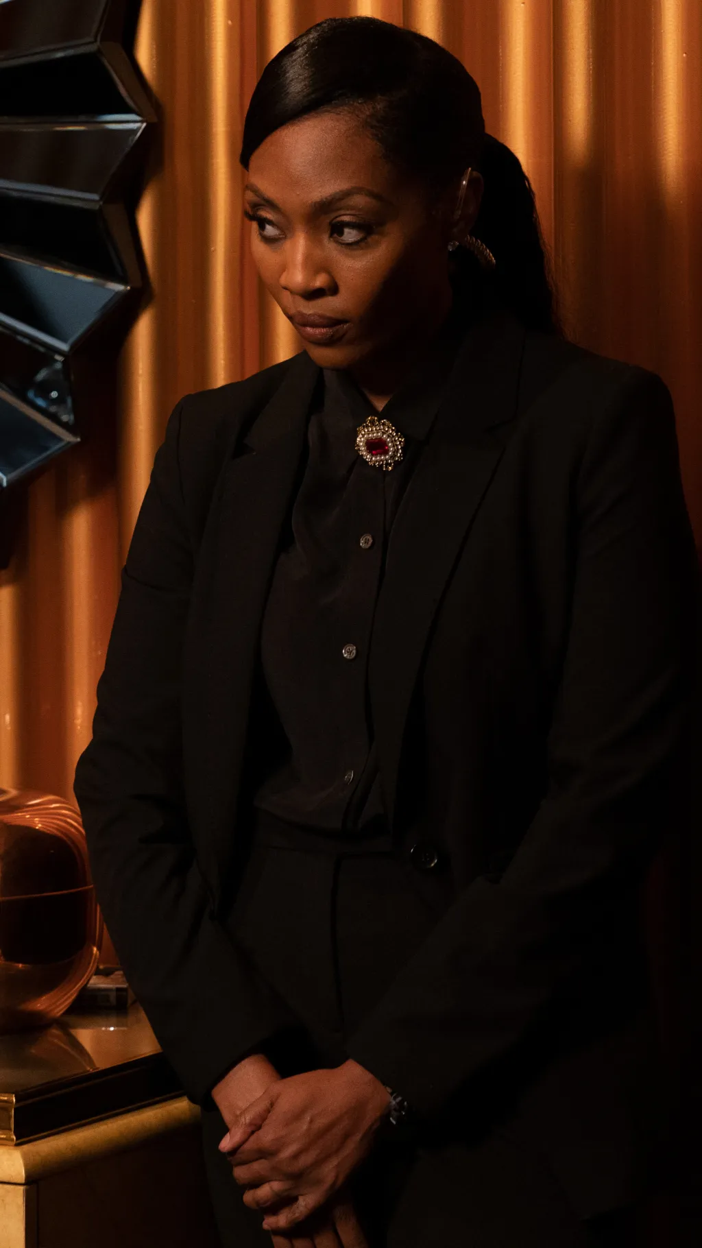 ai character: Blue background