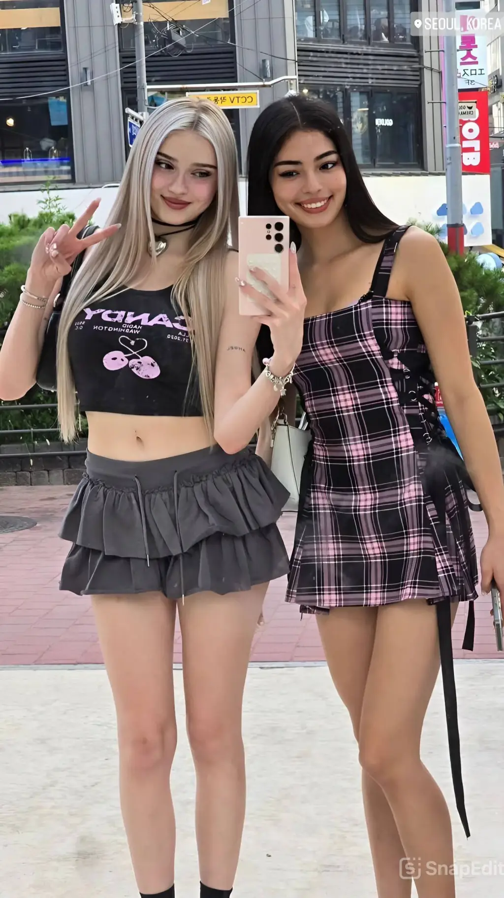 ai character: HoneyPuu & Dani background