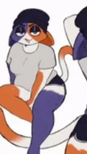 ai character: Meowskull🐱 background