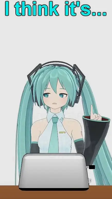 ai character: Miku background