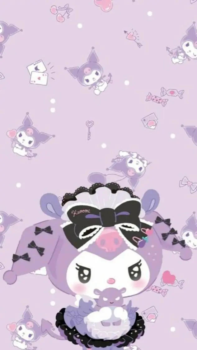 ai character: kuromi !.... background