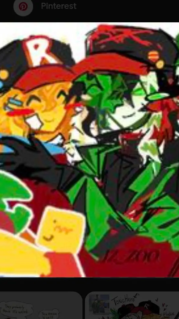 ai character: toxichero 🍃 background