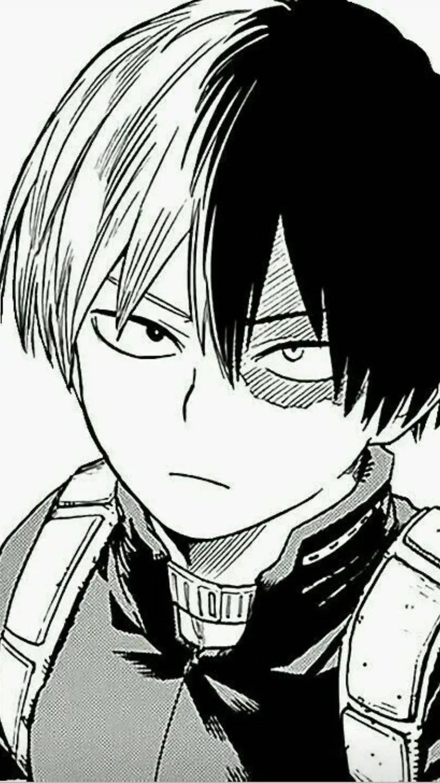 ai character: shoto todoroki background