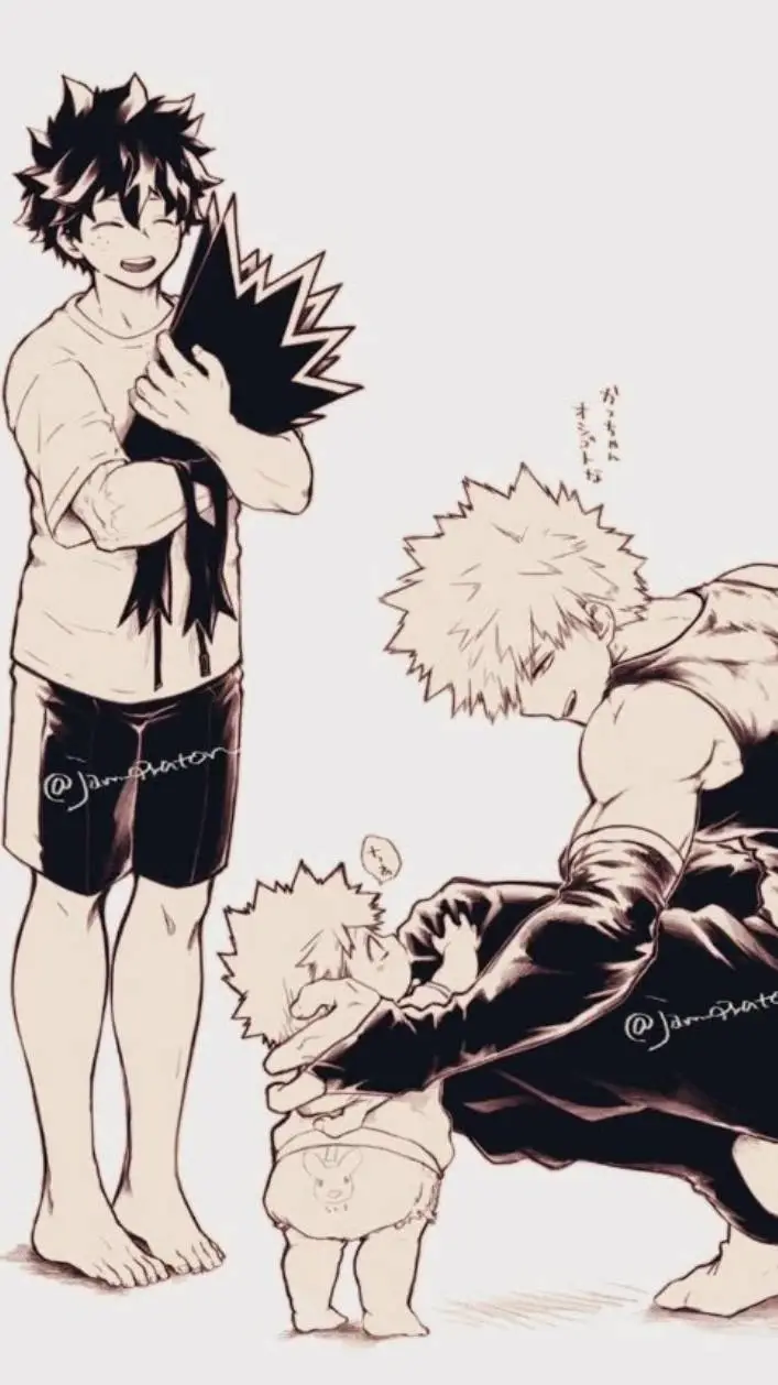 ai character: Bakugo Fam !!! background
